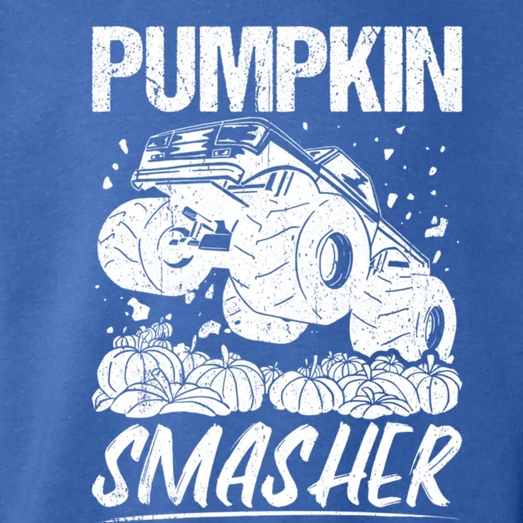 Pumpkin Smasher Monster Truck Pumpkin Halloween Party Great Gift Toddler Hoodie