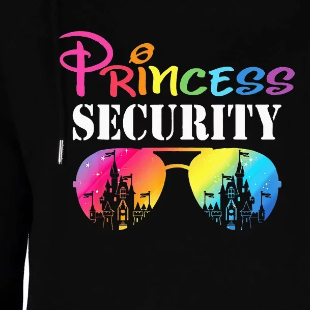 Princess Security Mom Dad Family Birthday Halloween Womens Funnel Neck Pullover Hood