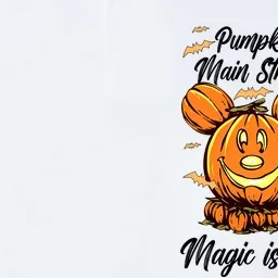 Pumpkin Spice & Main Street Nights Magic Is Brewing Pumkin Coffee Softstyle Adult Sport Polo