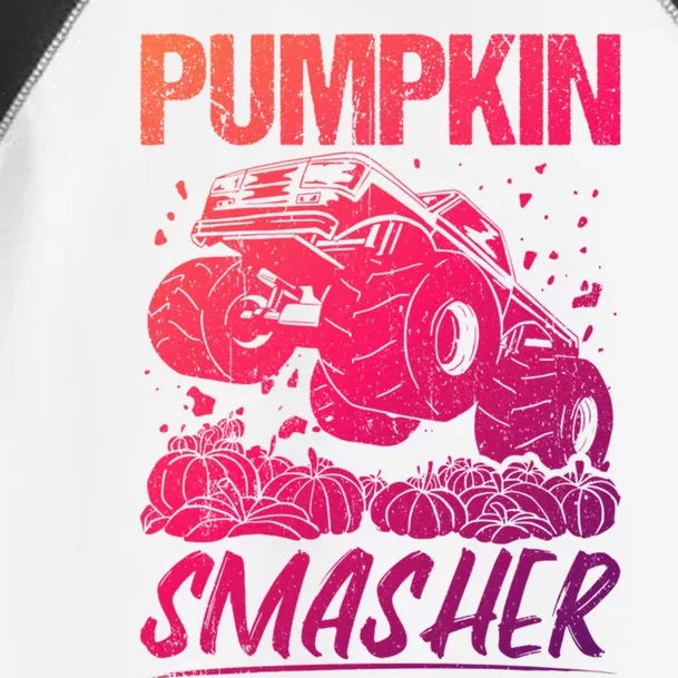 Pumpkin Smasher Monster Truck Pumpkin Halloween Party Great Gift Toddler Fine Jersey T-Shirt