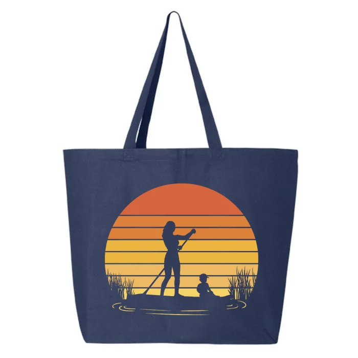 Paddle Surf Mother And Child Sunset 25L Jumbo Tote