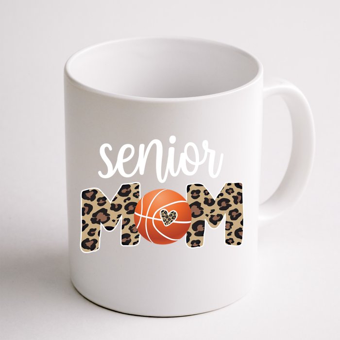 Proud Senior Mom Basketball Player Senior Mama Gift Front & Back Coffee Mug