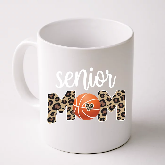 Proud Senior Mom Basketball Player Senior Mama Gift Front & Back Coffee Mug