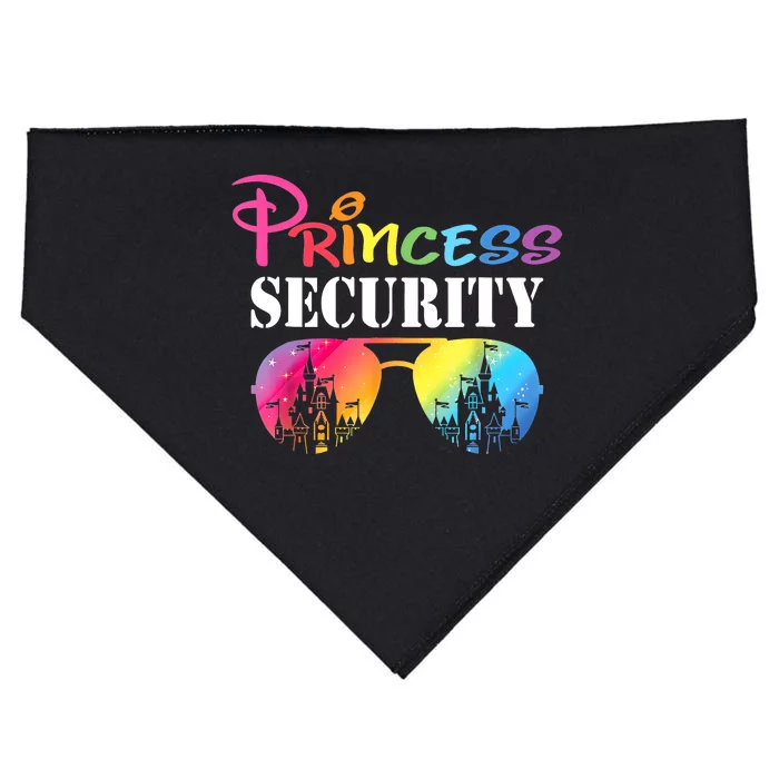 Princess Security Mom Dad Family Birthday Halloween Funny USA-Made Doggie Bandana