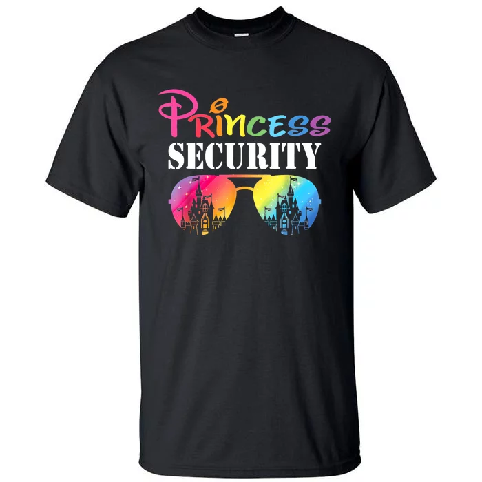 Princess Security Mom Dad Family Birthday Halloween Funny Tall T-Shirt