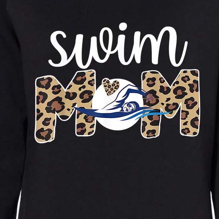 Proud Swim Mom Of A Swimmer Mother Swimming Mama Gift Womens California Wash Sweatshirt