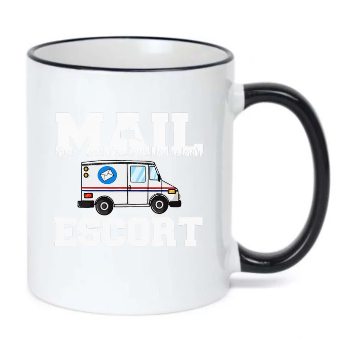 Postal Service Mailman US Postman Worker Black Color Changing Mug