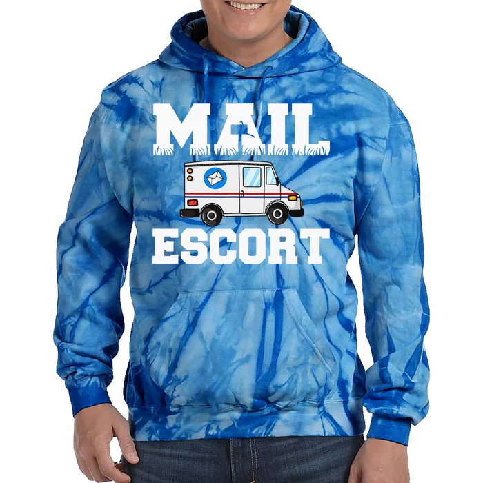 Postal Service Mailman US Postman Worker Tie Dye Hoodie