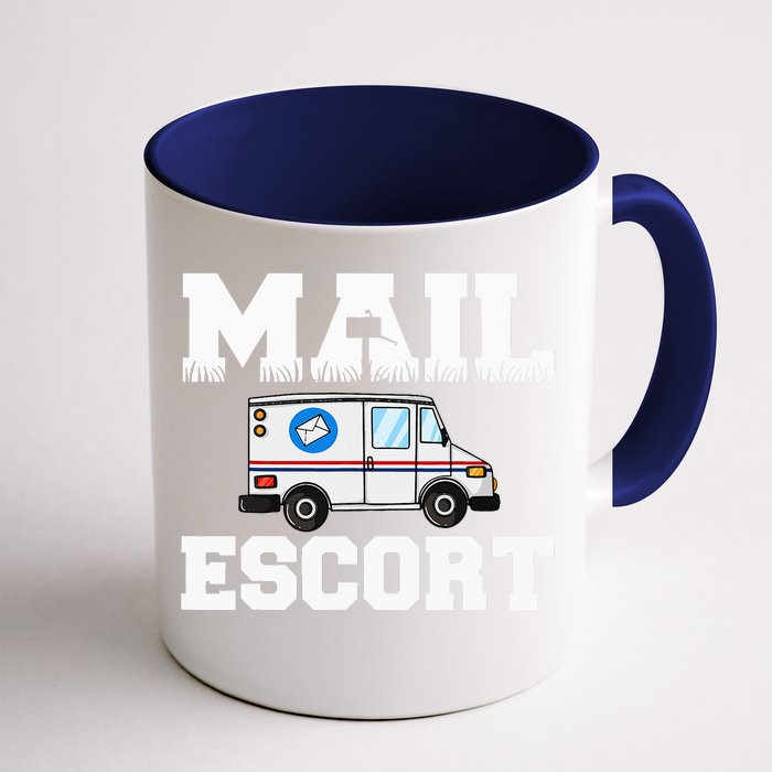 Postal Service Mailman US Postman Worker Front & Back Coffee Mug