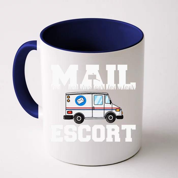 Postal Service Mailman US Postman Worker Front & Back Coffee Mug