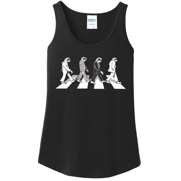 Parody Sloths Music Ladies Essential Tank