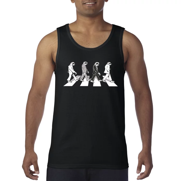 Parody Sloths Music Tank Top