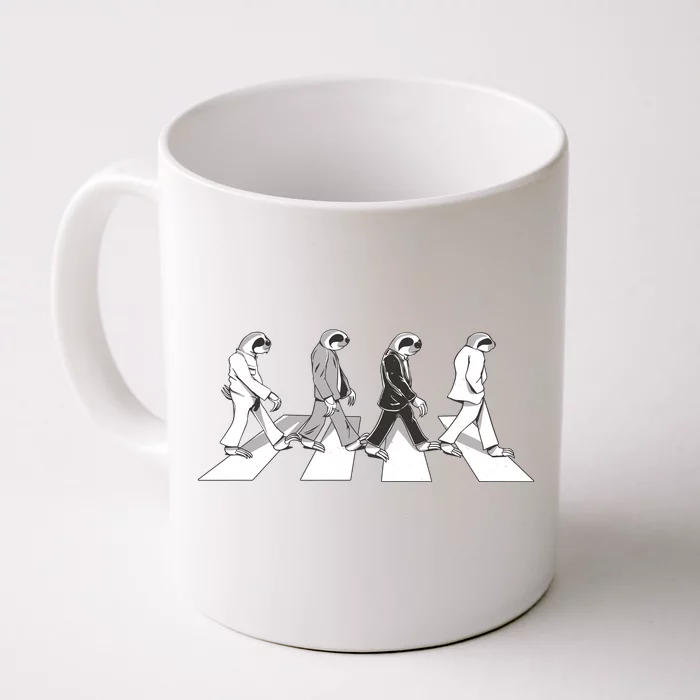 Parody Sloths Music Front & Back Coffee Mug