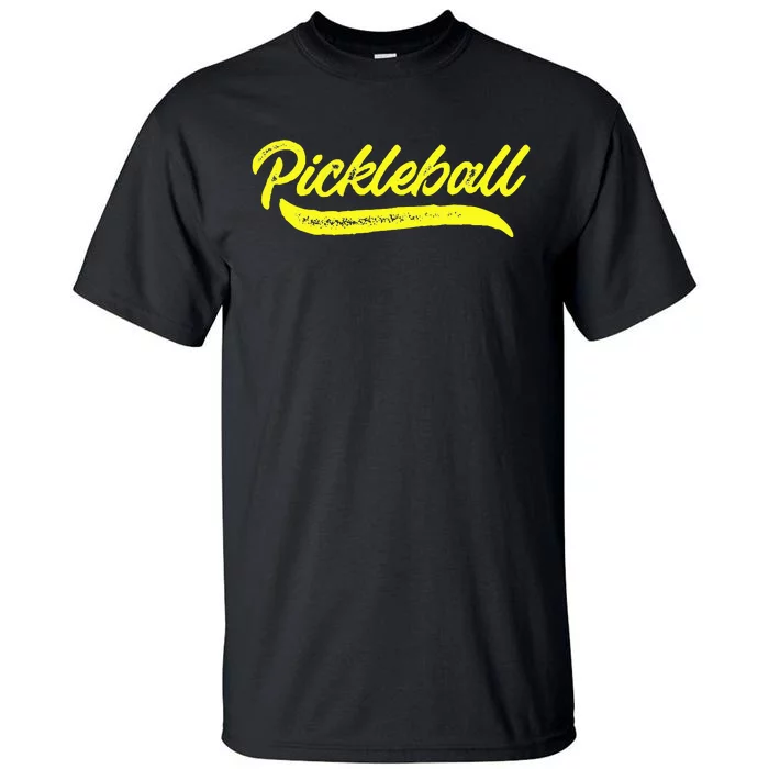 Pickleball Squad Match Vintage Pickleball Tall T-Shirt