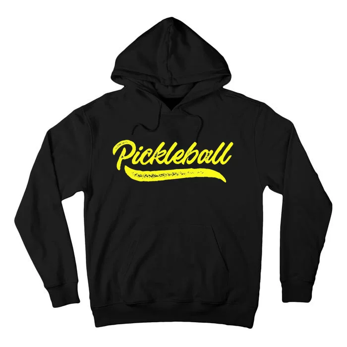 Pickleball Squad Match Vintage Pickleball Tall Hoodie