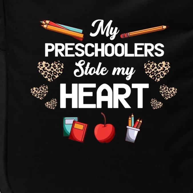 Preschoolers Stole My Heart Valentines Day Preschool Teacher Gift Impact Tech Backpack