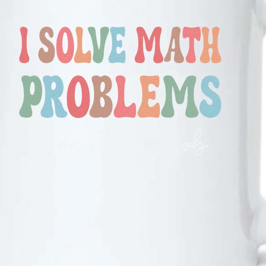 Problem Solver Math Mathematics Back To School Math Teacher Gift Black Color Changing Mug