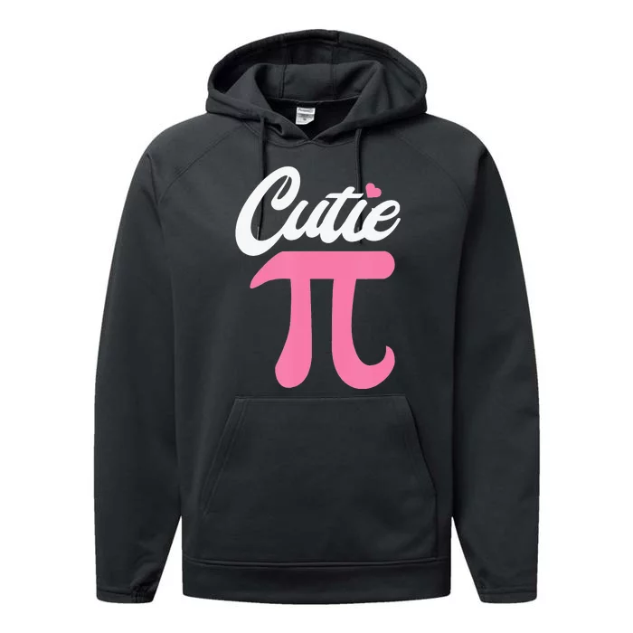 Pi Spiral Novelty Math Geek 3.14 Pi Day Performance Fleece Hoodie