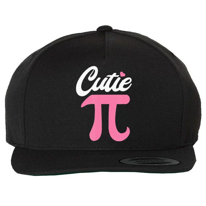 Pi Spiral Novelty Math Geek 3.14 Pi Day Wool Snapback Cap