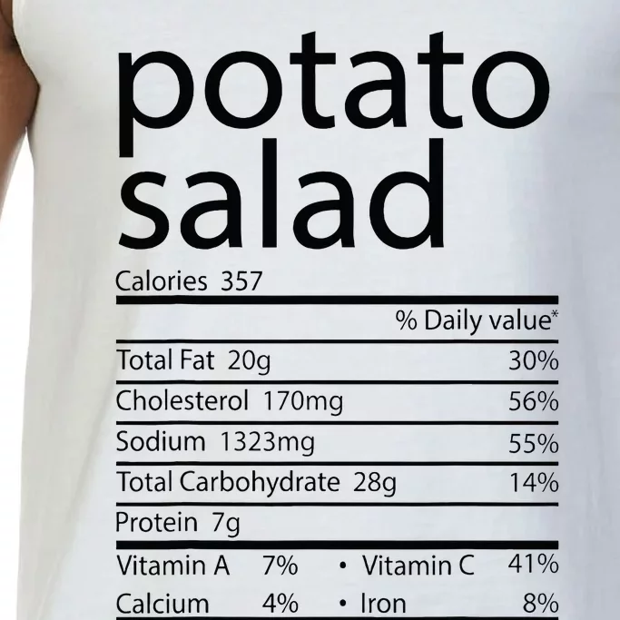 Potato Salad Nutrition Facts Funny Thanksgiving Costume Comfort Colors® Tank Top