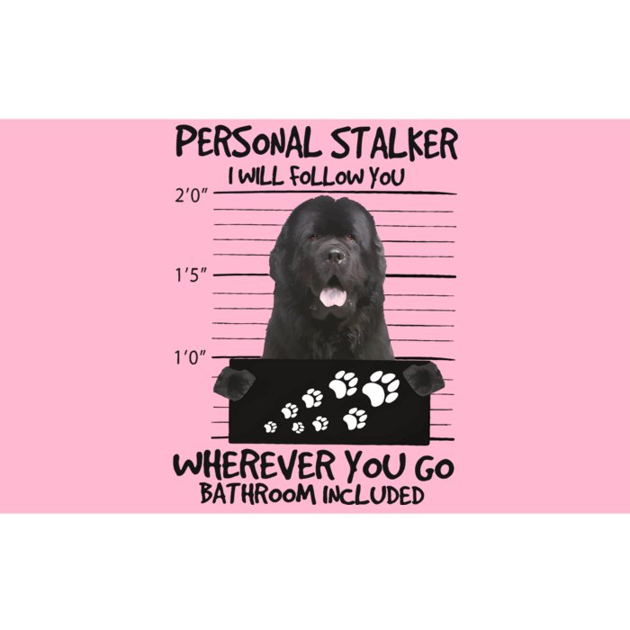 Personal Stalker Newfoundland Bumper Sticker