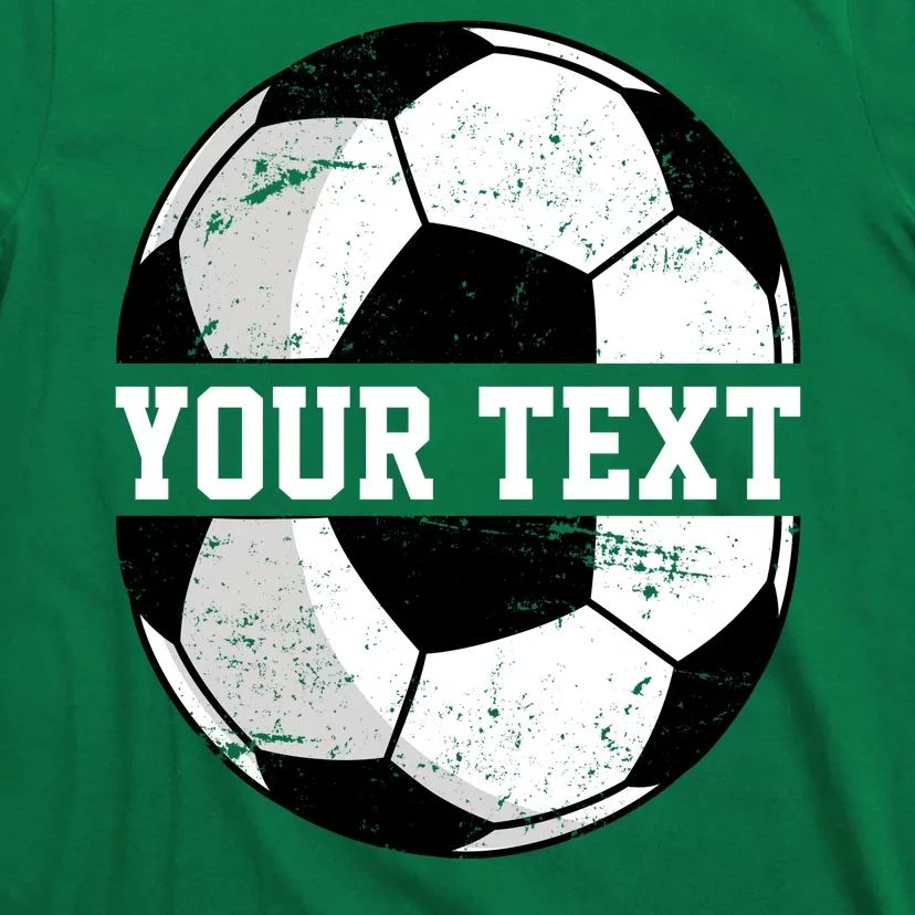 Personalized Soccer Name Custom Family Game Day T-Shirt