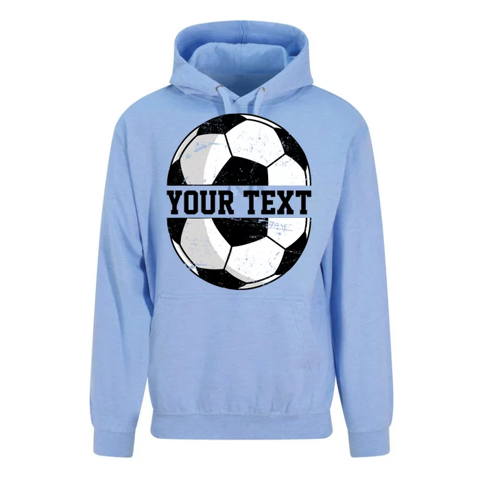 Personalized Soccer Name Custom Family Game Day Unisex Surf Hoodie