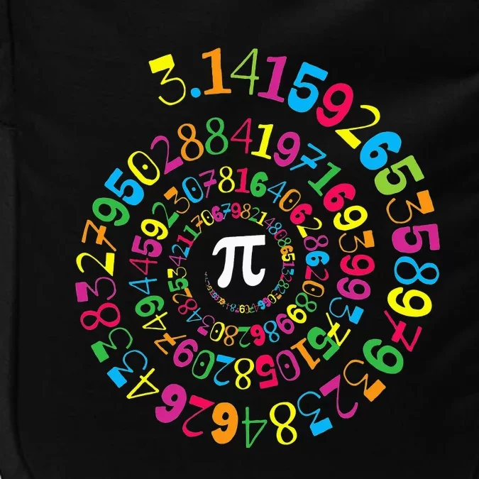 Pi Spiral Novelty Math Geek 3.14 Pi Day Impact Tech Backpack