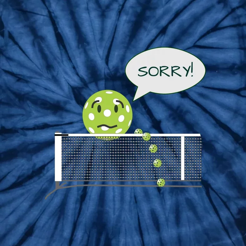 Pickleball Sorry Not Sorry Front & Back Tie-Dye T-Shirt