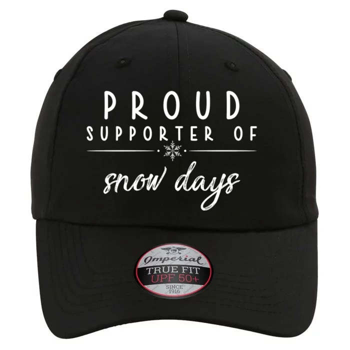 Proud Supporter Of Snow Days The Original Performance Cap