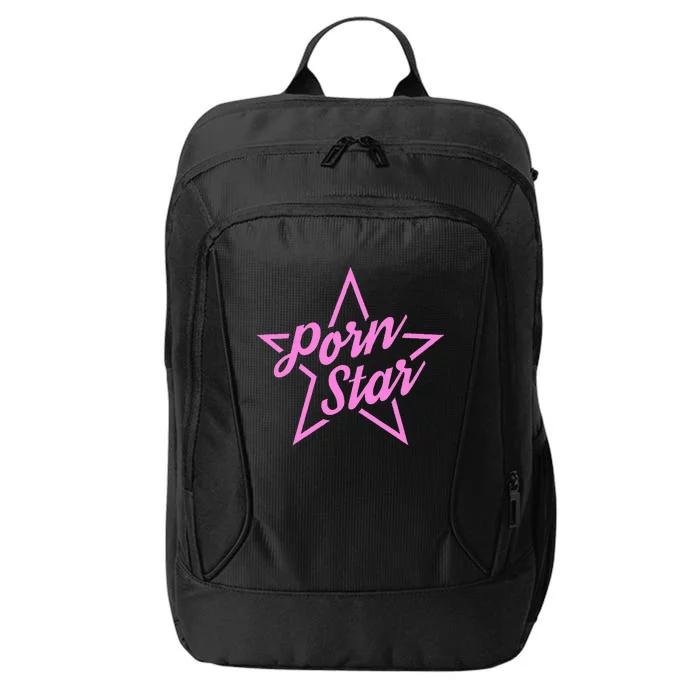 Porn Star Outline Graphic City Backpack