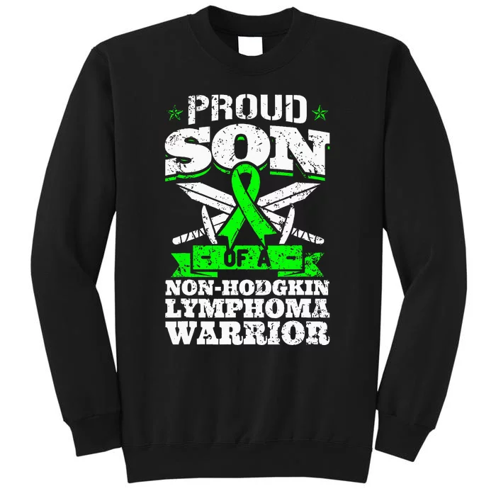 Proud Son Of A Non Hodgkin Lymphoma Warrior Awareness Sweatshirt