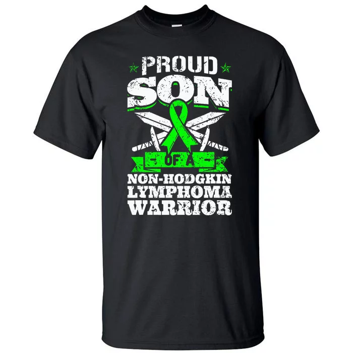 Proud Son Of A Non Hodgkin Lymphoma Warrior Awareness Tall T-Shirt