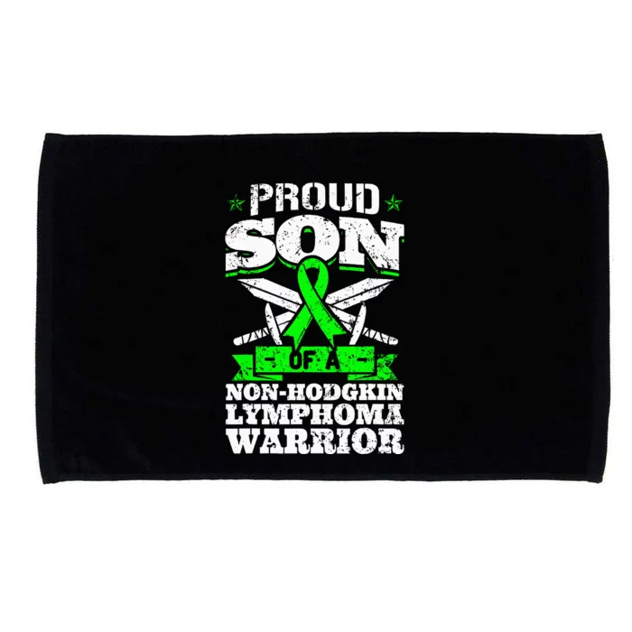 Proud Son Of A Non Hodgkin Lymphoma Warrior Awareness Microfiber Hand Towel