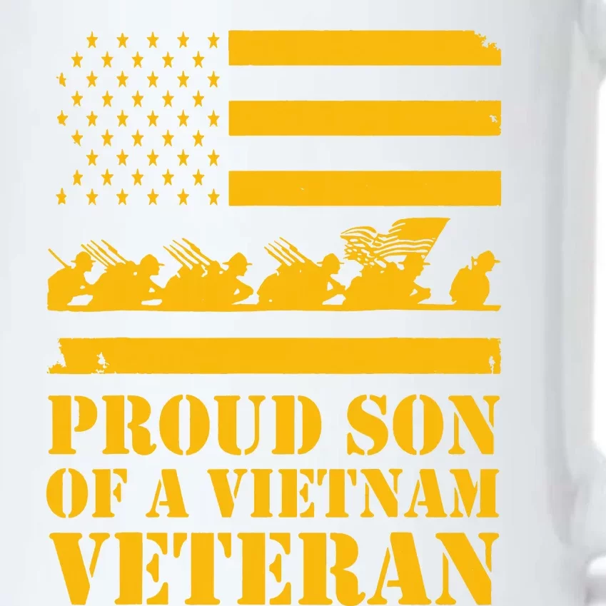 Proud Son Of A Vietnam Veteran Black Color Changing Mug