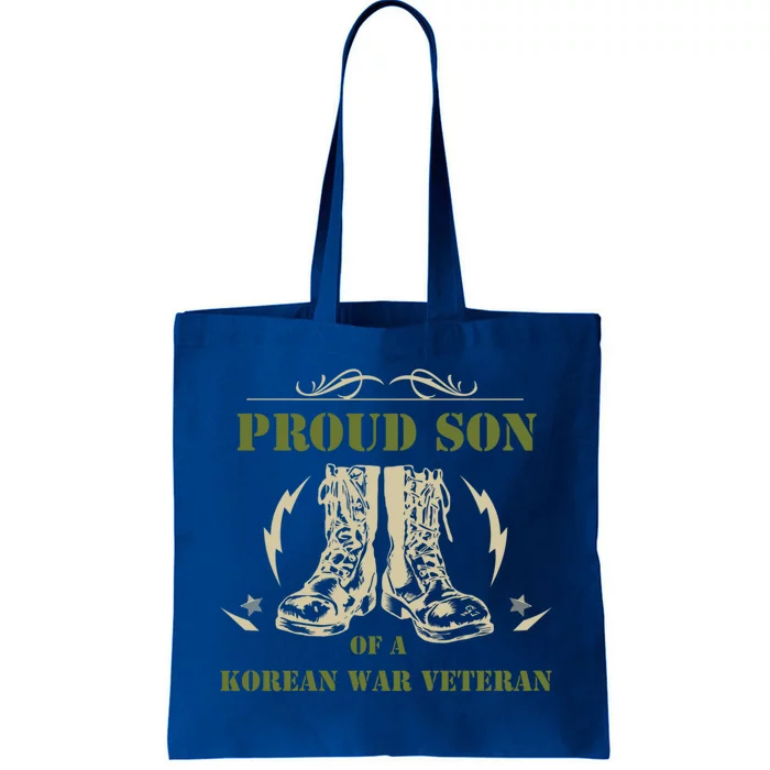 Proud Son Of A Korean War Veteran Gift Tote Bag