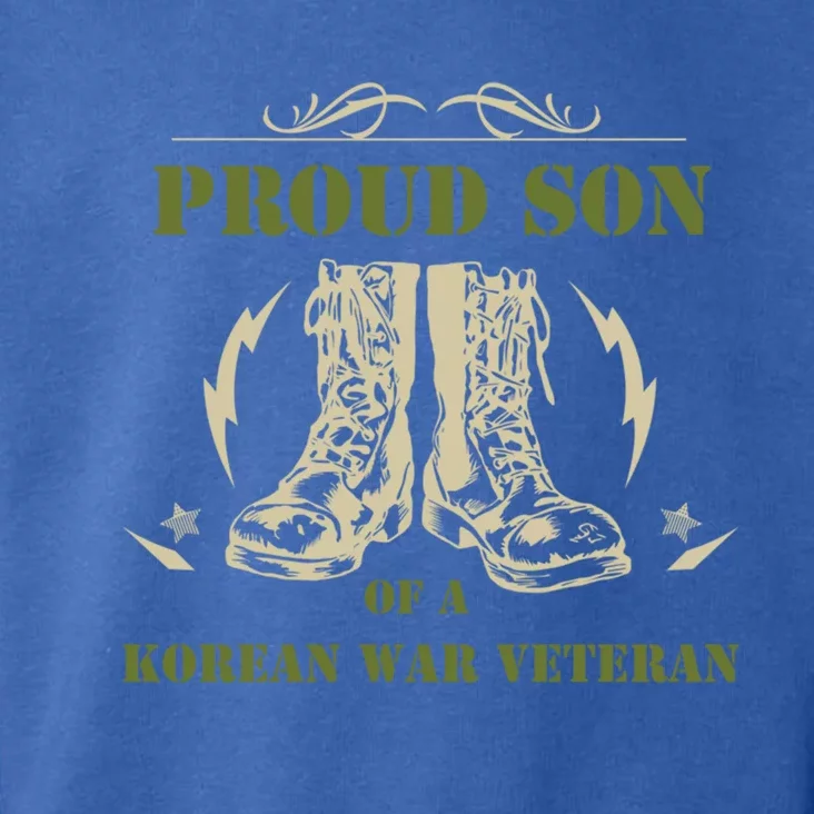 Proud Son Of A Korean War Veteran Gift Toddler Hoodie