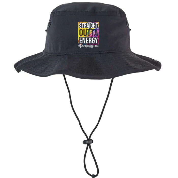 Paraprofessional Straight Outta Energy Para Teacher Presents Legacy Cool Fit Booney Bucket Hat