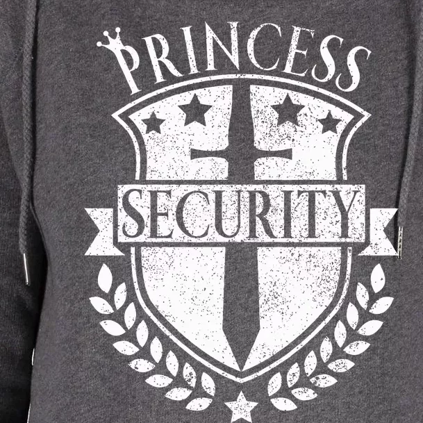 Princess Security Outfit Bday Princess Security Costume Womens Funnel Neck Pullover Hood