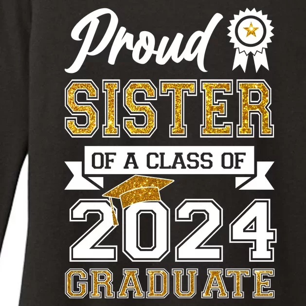 Proud Sister Of The Class Of 2024 Graduate Womens CVC Long Sleeve Shirt