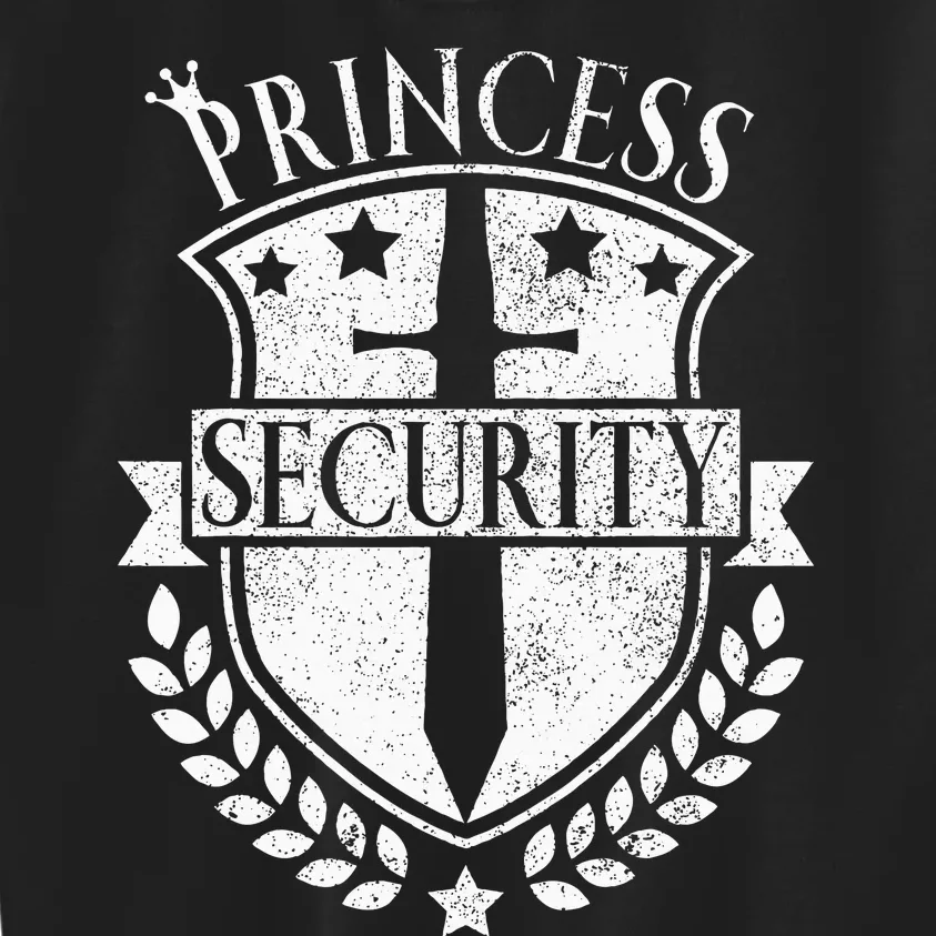 Princess Security Outfit Bday Princess Security Costume Kids Sweatshirt