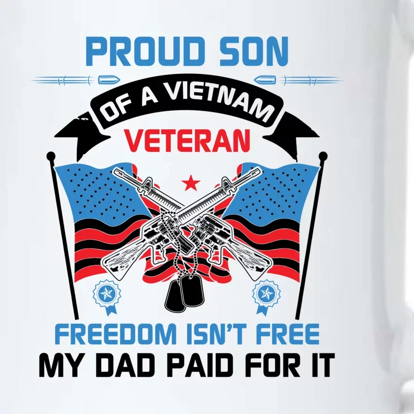 Proud Son Of A Vietnam Veteran Veteran Day US Army Black Color Changing Mug