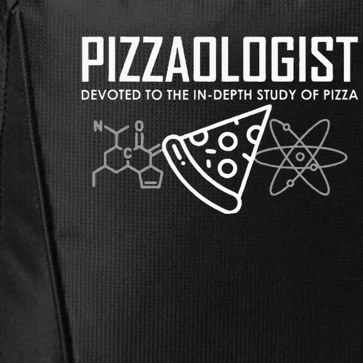 Pizzaologist Study Of Pizza Funny Pizza For Women Men Kids City Backpack