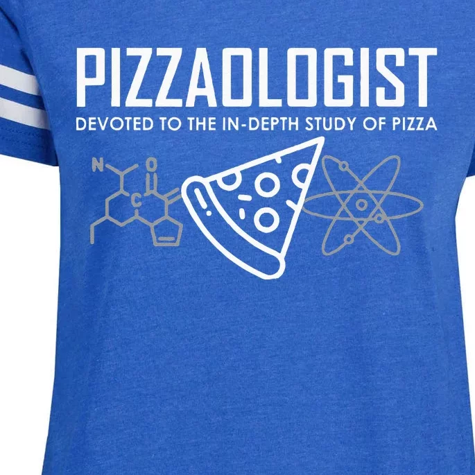 Pizzaologist Study Of Pizza Funny Pizza For Women Men Kids Enza Ladies Jersey Football T-Shirt