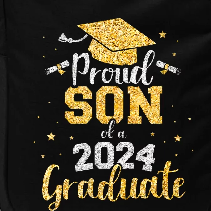 Proud Son Of A 2024 Graduate Class Of 2024 Graduate Senior Graduation Impact Tech Backpack