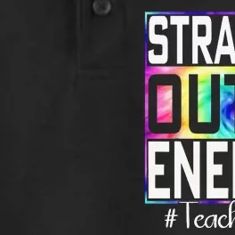 Paraprofessional Straight Outta Energy Teacher Life Gifts Dry Zone Grid Performance Polo