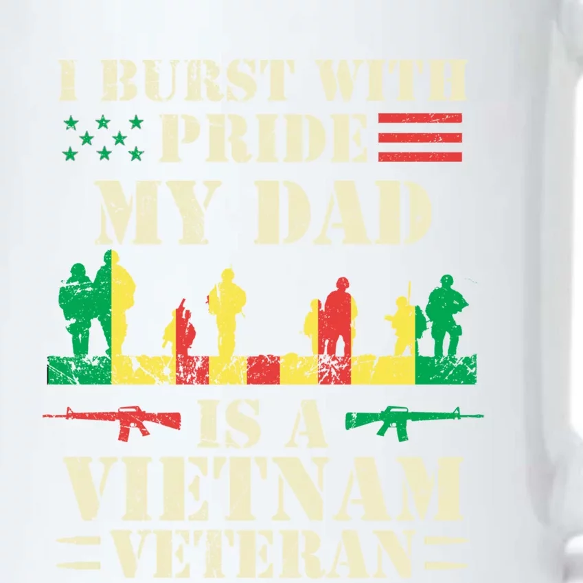 Proud Son Of A Vietnam Veteran Dad Gift Black Color Changing Mug