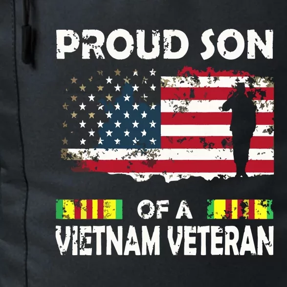 Proud Son Of A Vietnam Veteran Shirt | Vietnam War Vet Daily Commute Backpack