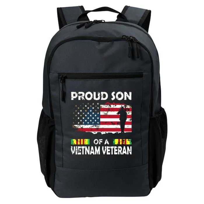 Proud Son Of A Vietnam Veteran Shirt | Vietnam War Vet Daily Commute Backpack