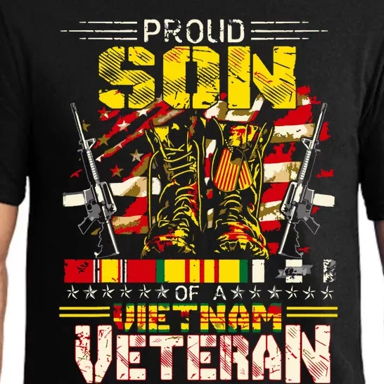 Proud Son Of A Vietnam Veteran, Vietnam War Vet Pajama Set